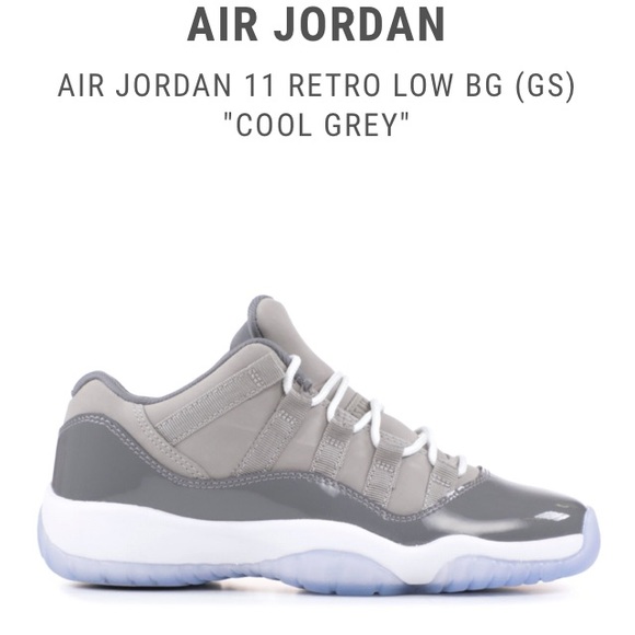 cool grey 11 size 7